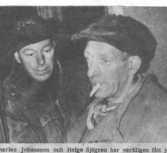 Helge Sjögren och Charles Johansson